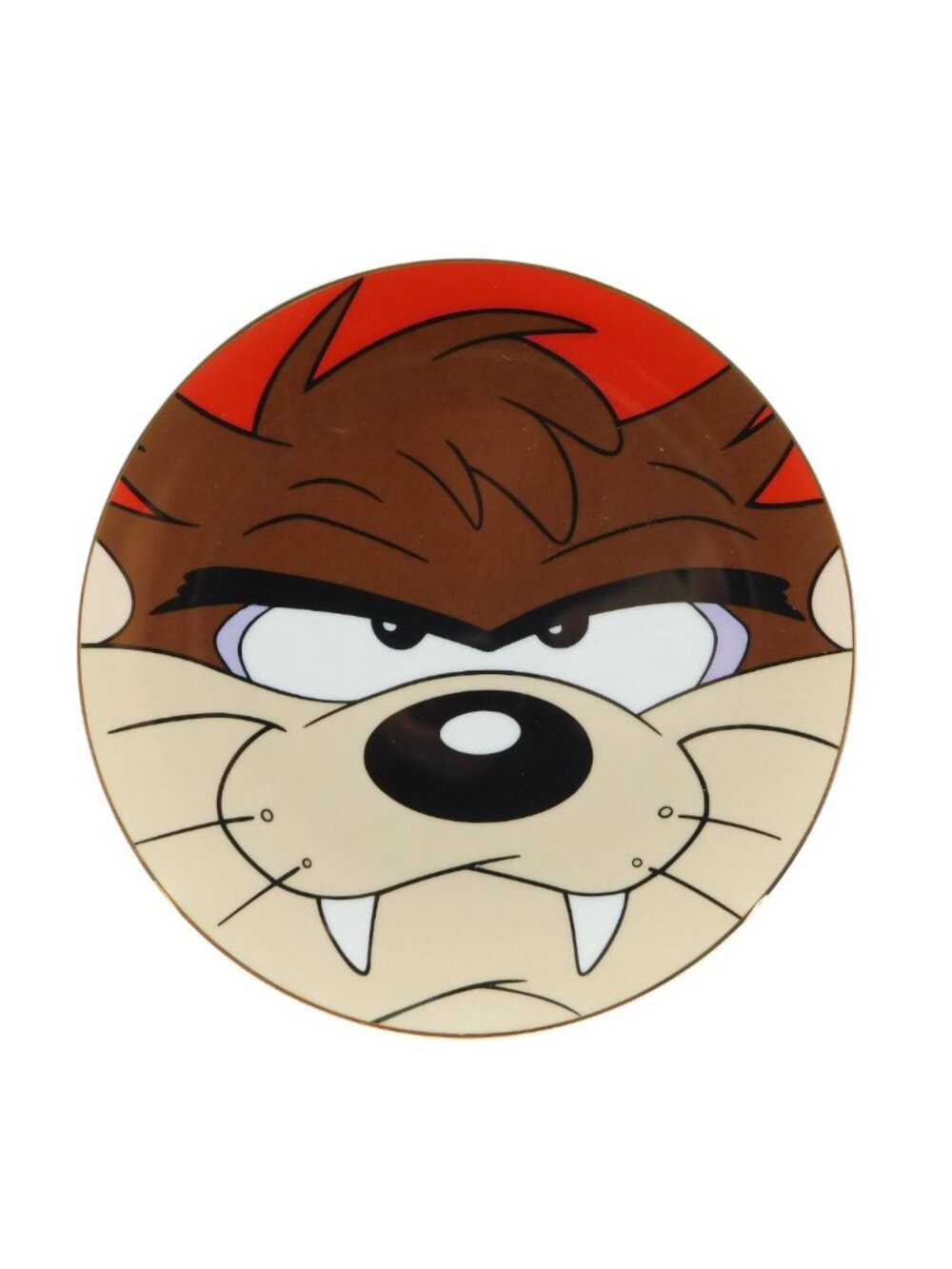 TAZ Tasmanian Devil Big Face Plate Warner Bros. Limited Edition Art